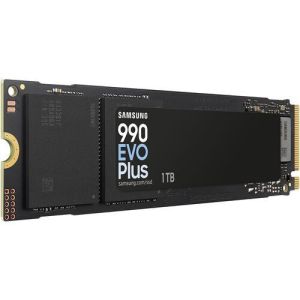 Samsung 990 Evo Plus 1TB M.2 NVMe PCIe Gen 4.0 x4 / 5.0 x2 (MZ-V9S1T0B/AM)
