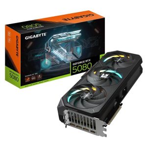 GIGABYTE GeForce RTX 5080 GAMING OC AI Gaming Graphics Card, WINDFORCE cooling system, 16GB 256-bit GDDR7, GV-N5080GAMING OC-16GD