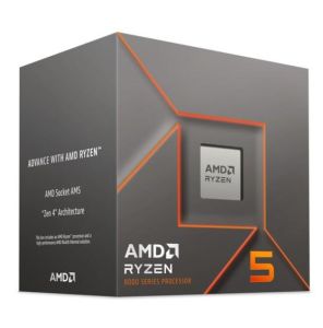 AMD Ryzen 5 8400F 4nm AI Processor with Wraith Spire Cooler 100-100001591BOX - box