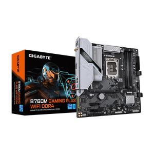 GIGABYTE B760M GAMING PLUS WIFI DDR4 LGA 1700 Intel B760 M-ATX Motherboard with DDR4