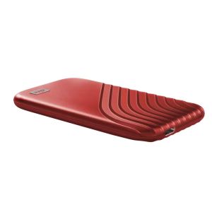 WD My Passport 1TB USB 3.2 Gen 2 Red External SSD (WDBAGF0010BRD)