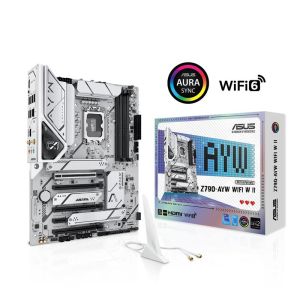 ASUS Z790-AYW WIFI W II Intel Z790 LGA 1700 DDR5 ATX 3x M.2 Wi-Fi 6 Motherboard