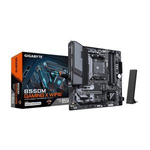 GIGABYTE B550M GAMING X WIFI6 AMD B550 AM4 DDR4 mATX Wi-Fi 6 Motherboard (Open Box)