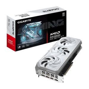 GIGABYTE Radeon RX 9070 XT GAMING OC ICE 16GB GDDR6 3060 MHz Triple Fans GV-R907XGAMINGOCICE-16GD