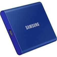 Samsung T7 2TB USB3.2 Blue External Solid State Drive (MU-PC2T0H/AM)