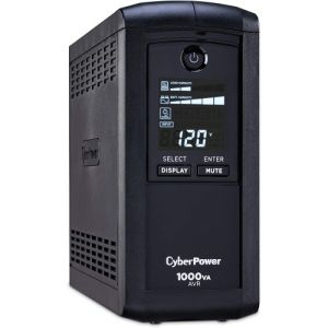 CyberPower Intelligent LCD CP1000AVRLCD 1000VA/600w Tower UPS