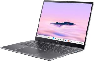 Acer Chromebook Plus 514 CB514-6HT-383C - Intel Core 3 processor N355 8GB 14" 1920x1200 Intel Graphics 512GB Touchscreen Google Chrome OS 60Hz Steel Gray (Recertified)