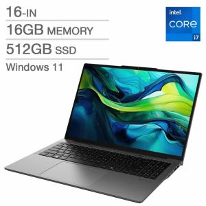 Acer Gateway GW16-51P-7952-US - Intel Core i7-1255U 16GB 16" 1920x1200 Intel UHD Graphics 512GB Windows 11 Home Steel Gray (Recertified)