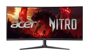 Acer Nitro XZ340CUR W0BIIPH 34" 3440x1440 240Hz Black Monitor (Recertified)