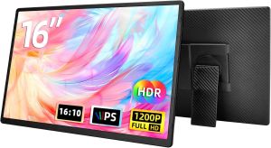 Acer PM1 PM161QT BMIUUUX 15.6" 1920x1080 Touchscreen 60Hz Black Monitor (Recertified, Scratch & Dent)