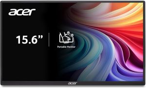 Acer PM1 Aopen 15.6" PM161Q Jbmiuux 15.6" 1920x1080 60Hz Black Monitor (Recertified)