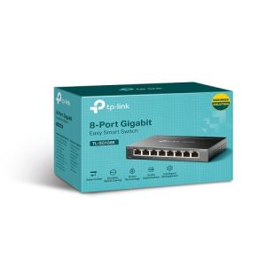 TP-Link TL-SG108E 8-Port Gigabit Easy Ethernet Smart Switch (New)