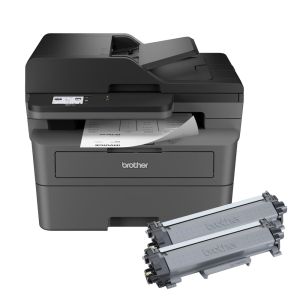 Brother MFC-L2820DWXL Business-Ready Monochrome All-in-One Laser Printer