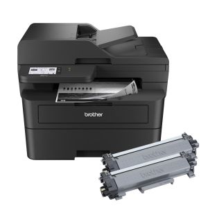 Brother Wireless MFC- L2900DW XL Compact Monochrome All-in-One Laser Printer