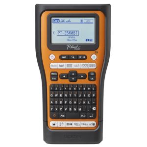 Brother P-touch PT-E560BTVP handheld industrial label printer