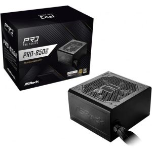 ASRock 850W 80+Gold Non-Modular PCIe5.1 ATX3.1 Power Supply (Retail Box)