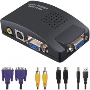 RCA to VGA video converter