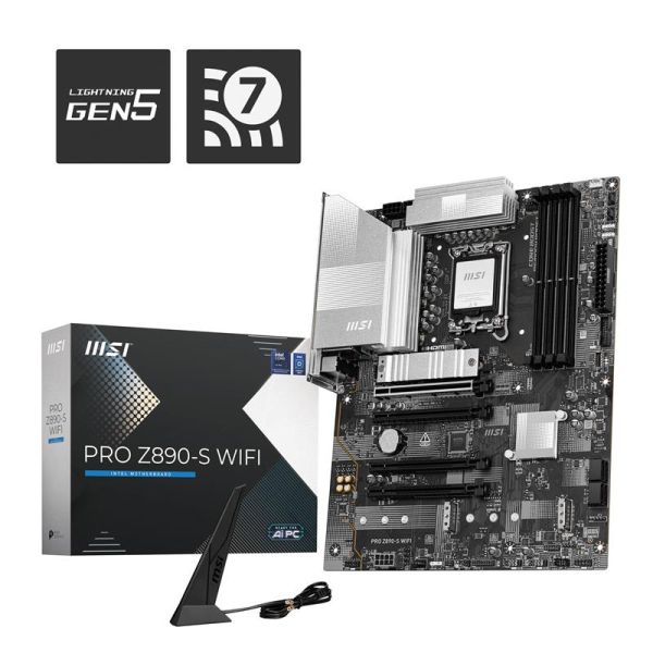 MSI PRO Z890-S WIFI Motherboard (Open Box)
