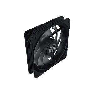Cooler Master MasterFan SF120R 120mm High Performance Square Frame Fan w/ Static Pressure  Silent Technology  and PWM Control Fan