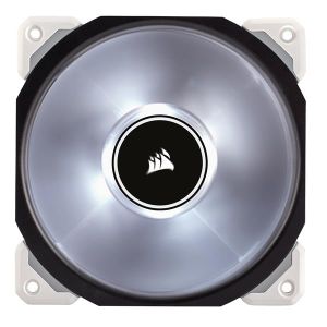 Corsair ML120 Pro LED  White  120mm Premium Magnetic Levitation Case Fan (CO-9050041-WW)(Open Box)