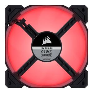 CORSAIR AF120 LED Low Noise Cooling Fan  Single Pack - Red (CO-9050080-WW)