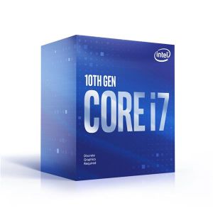 Intel Core i7-10700F 8-Core 16-Thread Desktop Processor | Socket LGA 1200 (400 Series)   2.9 GHz Base 4.8 GHz Turbo | 65W 10th Gen Boxed Discrete GPU Required (BX8070110700F)(Open Box)