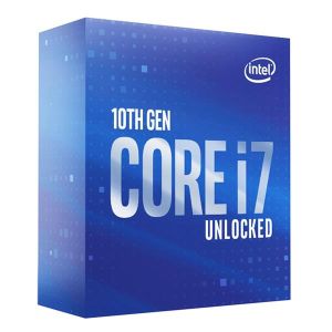 Intel Core i7-10700K 8-Core 16-Thread Desktop Processor Unlocked | Socket LGA 1200 (400 Series)   3.8 GHz Base 5.1 GHz Turbo | 125W 10th Gen Retail Boxed (BX8070110700K)(Open Box)