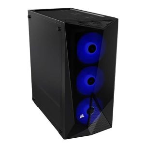 CORSAIR Carbide Series SPEC-DELTA RGB Tempered Glass Mid-Tower ATX Gaming Case  Black (CC-9011166-WW)(Open Box)