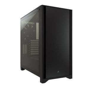 CORSAIR 4000D Tempered Glass Mid-Tower ATX Case  Black(Open Box)
