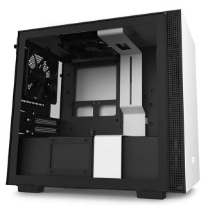 NZXT H210 Mini-ITX Case - Matte White/Black(Open Box)