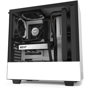 NZXT H510 COMPACT MID-TOWER ATX CASE - Matte White/Black(Open Box)