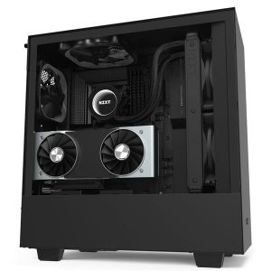 NZXT H510i COMPACT MID-TOWER ATX CASE - Matte Black/Black(Open Box)