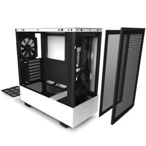 NZXT H510 Flow Compact Mid-tower Case - White