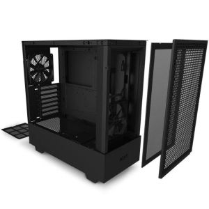 NZXT H510 Flow Compact Mid-tower Case - Black