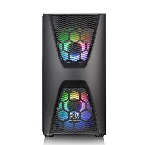 Thermaltake COMMANDER C34 TG ARGB Mid-tower case With Pre-Installed 80+ 600W Power Supply (CA-3N5-60M1WU-00)