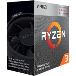 AMD Ryzen 3 3200G 4-Core/4-Thread Processor | Socket AM4 3.6GHz/ 4.0GHz Radeon RX Vega 8 Wraith Stealth Cooler  65W (YD320GC5FIBOX)