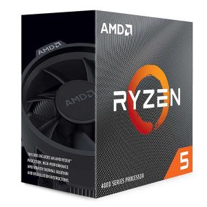 AMD Ryzen 5 4600G 6-Core/12-Thread 7nm Processor with Radeon Graphics | Socket AM4 4.2 GHz boost, 65W Wraith Stealth Cooler 100-100000147BOX