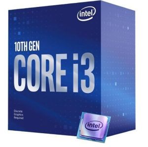 Intel Core i3-10100F 4-Core 8-Thread Desktop Processor | Socket LGA 1200 (400 Series)   3.6 GHz Base 4.3 GHz Turbo | 65W 10th Gen Boxed Discrete GPU Required  (BX8070110100F)(Open Box)