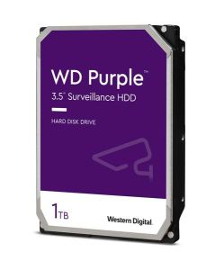 WD Purple™ Surveillance Hard Drive 1TB 3.5  SATA 6Gb/s 64 MB Cache 5400 RPM (WD10PURZ)