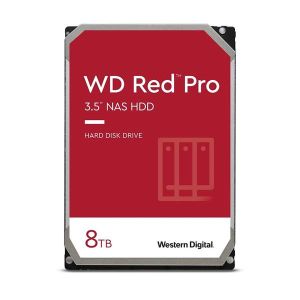WD Red Pro 8TB NAS Desktop Hard Disk Drive - SATA 6 Gb/s 256 MB Cache 3.5 Inch (WD8003FFBX)