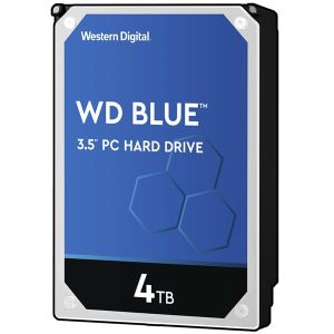 WD Blue 4TB Recertified Desktop Hard Disk Drive - 5400 RPM SATA 6 Gb/s 64MB Cache 3.5 Inch - WD40EZRZ
