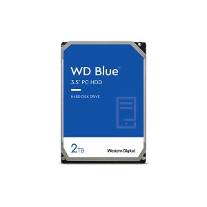 WD Blue 2TB Desktop Hard Disk Drive - 7200 RPM SATA 6Gb/s 256MB Cache 3.5 Inch - WD20EZBX