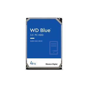 WD Blue 4TB Desktop Hard Disk Drive - 5400 RPM SATA 6 Gb/s 256MB Cache 3.5 Inch - WD40EZAZ