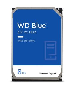 WD Blue  8TB Hard Disk Drive- Intellipower SATA 6 Gb/s Cache 3.5 Inch - WD80EAZZ