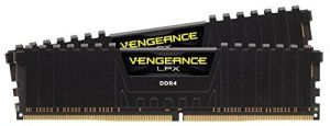 CORSAIR Vengeance LPX 16GB (2x8GB) DDR4 3600MHz CL18 Black (Optimized for AMD) Desktop Memory Kit (CMK16GX4M2Z3600C18)