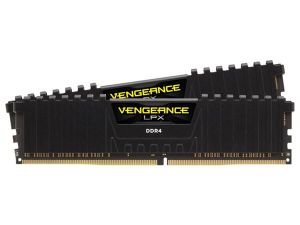CORSAIR Vengeance LPX 16GB (2x8GB) DDR4 3600MHz CL18 Black Desktop Memory Kit (CMK16GX4M2D3600C18)