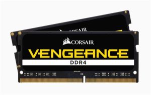 CORSAIR Vengeance Performance 32GB (2x16GB) DDR4 3200MHz CL22 SODIMM Laptop Memory Kit (CMSX32GX4M2A3200C22)
