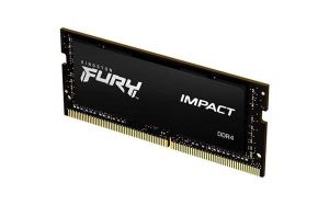 Kingston Fury Impact (Black) 16GB (1x16GB) DDR4 2666Mhz CL15 Laptop Memory (KF426S15IB1/16)