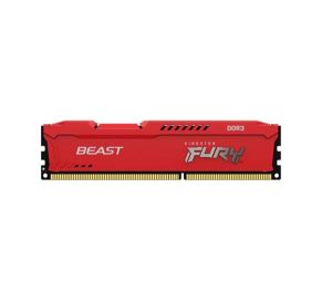 Kingston Fury Beast (Red) 16GB (2x8GB) DDR3 1600Mhz CL10 Dual Channel Memory Kit (KF316C10BRK2/16)
