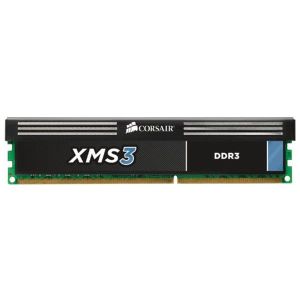 CORSAIR XMS3 Classic 4GB DDR3 1600MHz CL9 Desktop Memory Kit  Optimized for Core i7  i5 and Core 2 (CMX4GX3M1A1600C9)